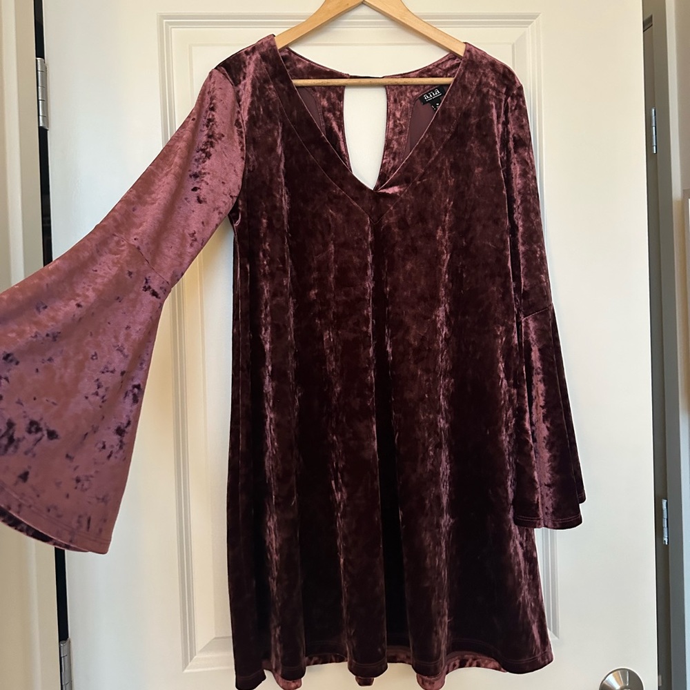 a.n.a. Velvet Dress - Size M